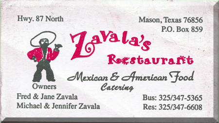 Zavalas Mexican Restaurant